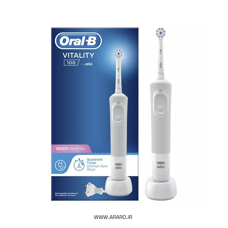  مسواک برقی Oral B مدل Vatility 100 Sensi UltraThin 